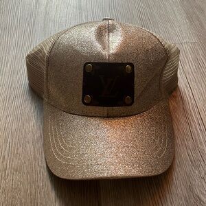 Louis Vuitton Custom Hat by C.C